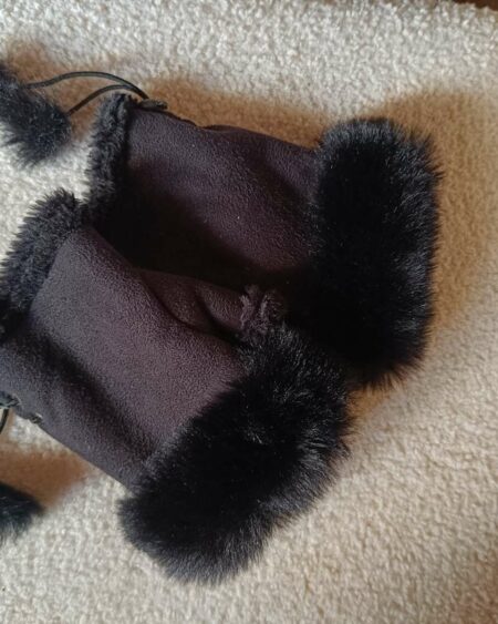 Mitaines noires t unique