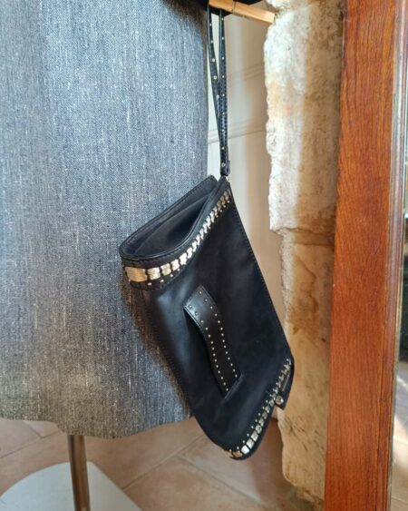 Pochette en cuir