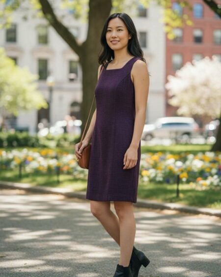 Robe en velours bordeaux t38