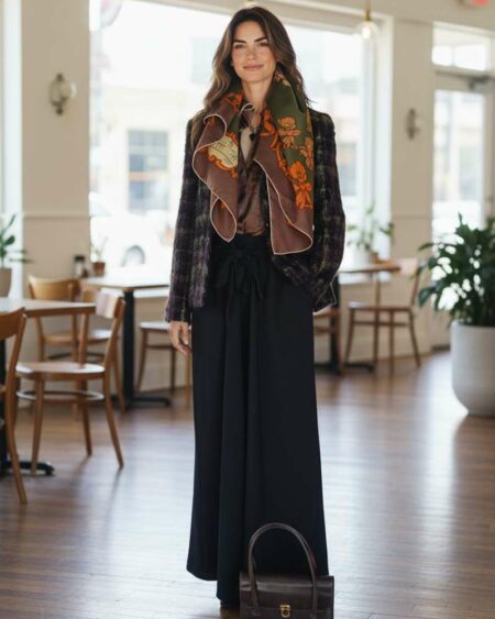 Pantalon fluide large t38/40