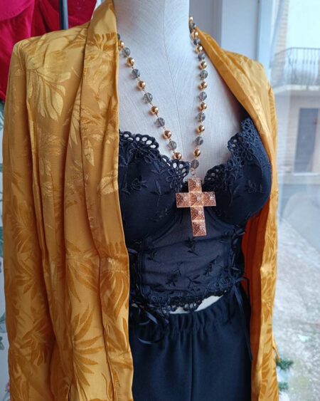 Déshabillé noir 95B taille M