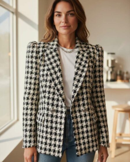 Blazer pied de coq t38