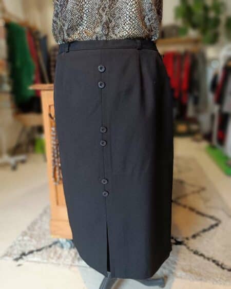 Jupe noir vintage t44