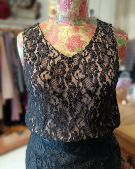 Top long perlé Twin Set t40