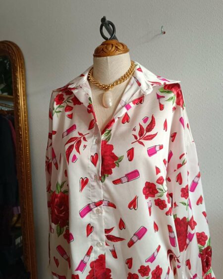 Chemisier satin LM LULU t38/40