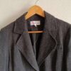 Blazer gris chiné Armand Thierry – Taille 38