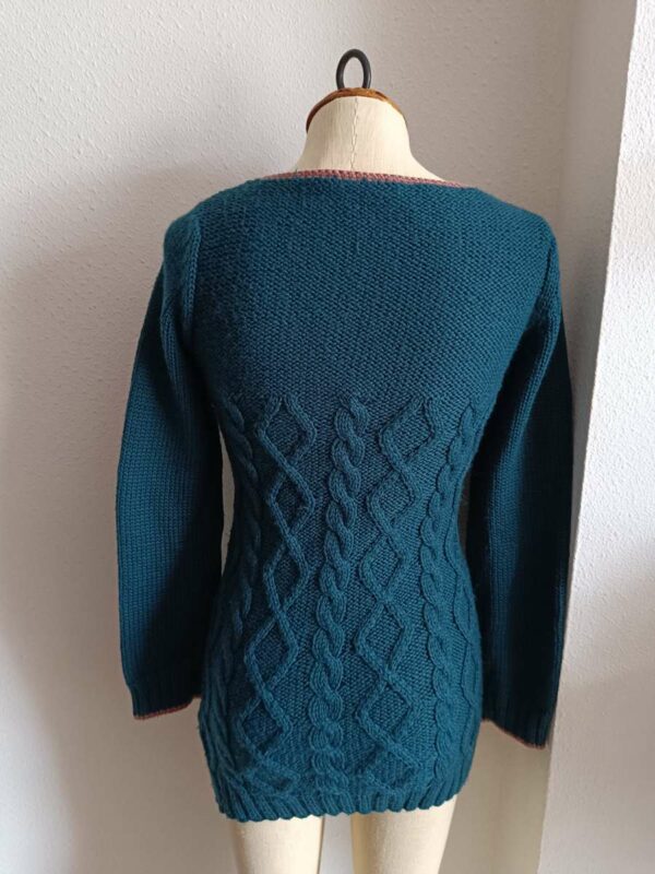 Pull tricoté vintage – Taille 38