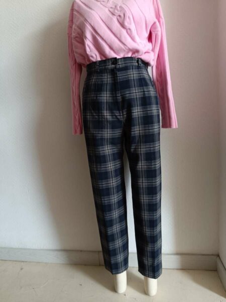 Pantalon à carreaux Antonelle – Vintage – Taille 40