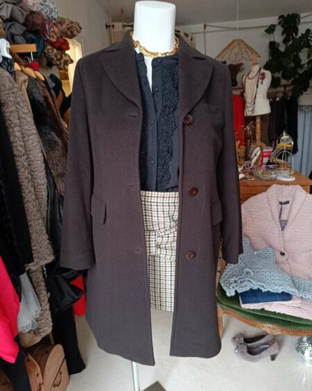 Manteau Jerry Weber en laine et cachemire – Taille 42