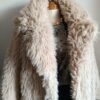 Manteau fausse fourrure H&M – Beige – Taille 36