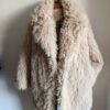 Manteau fausse fourrure H&M – Beige – Taille 36
