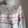 Pull gris à col roulé Atlas For Women – Motifs – Taille 42