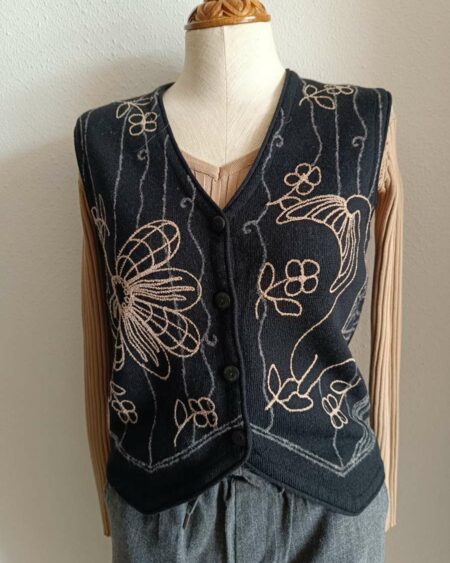 Gilet vintage Chacok – Laine – Taille 36