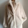 Veste fausse fourrure H&M – Beige – Taille 40