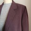 Blazer vintage prune – Taille 40/42