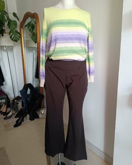 Pantalon flare vintage Y2K – Taille 46