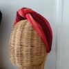 Serre-tête large en velours – Création artisanale upcyclée