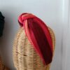 Serre-tête large en velours – Création artisanale upcyclée