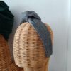 Serre-tête en laine – Création artisanale upcyclée