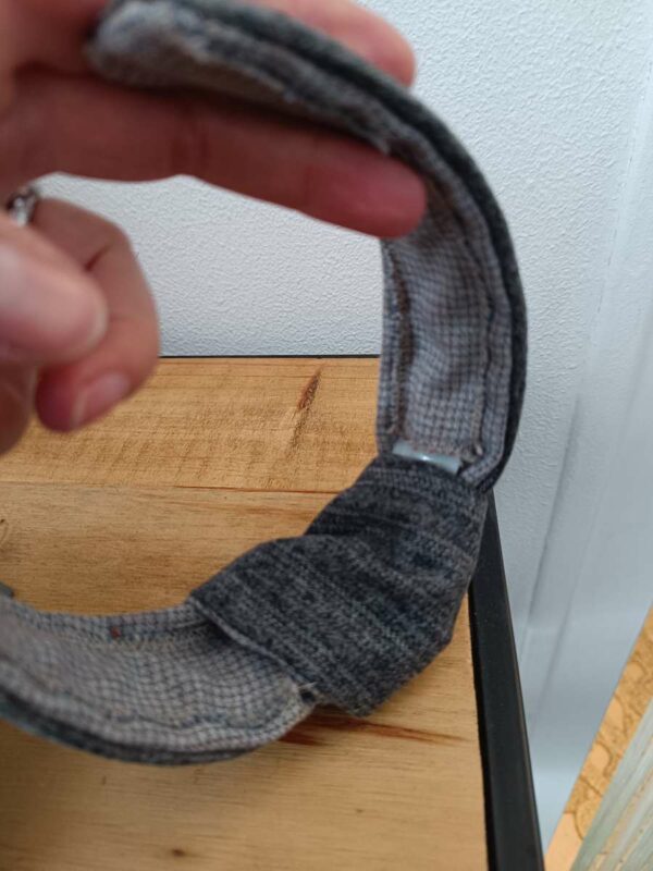 Serre-tête en laine – Création artisanale upcyclée