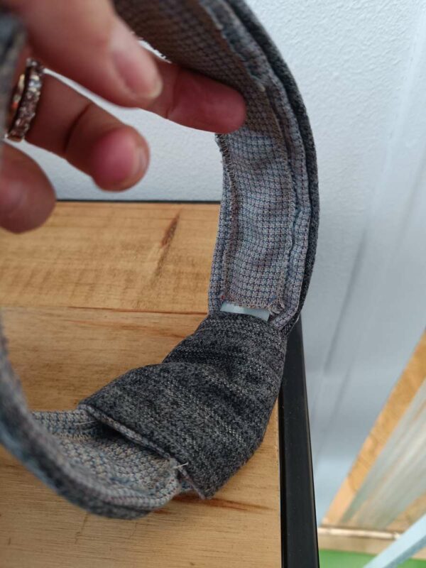 Serre-tête en laine – Création artisanale upcyclée