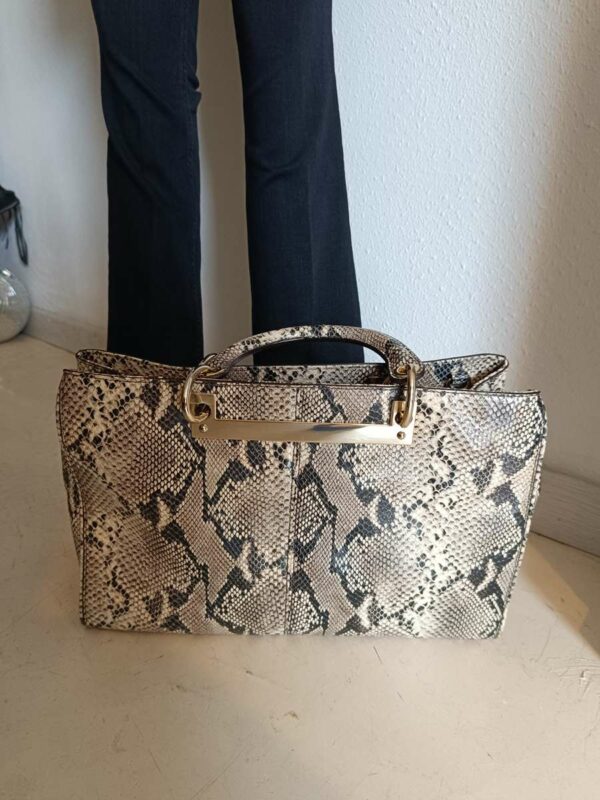 Sac en cuir DKNY – Motif python