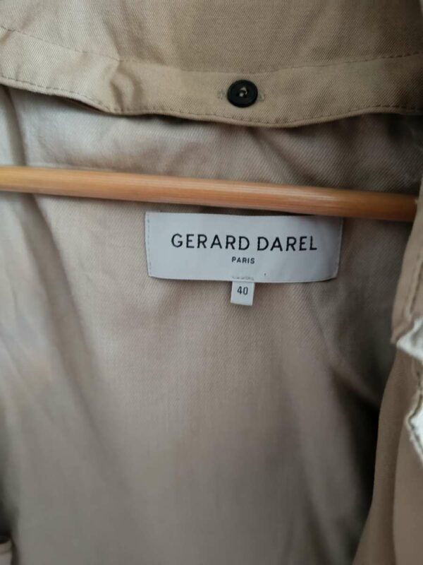 Trench chic Gérard Barrel – Beige taille 40