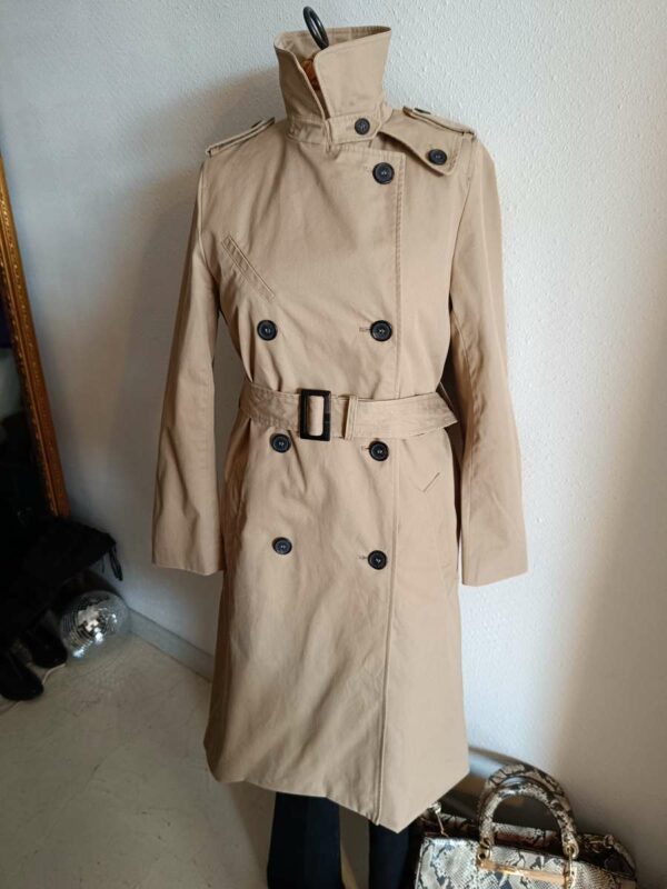 Trench chic Gérard Barrel – Beige taille 40