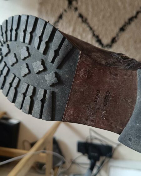 Bottes motardes en cuir – Mi-mollet