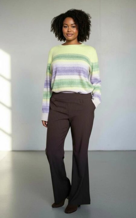 Pantalon flare vintage Y2K – Taille 46