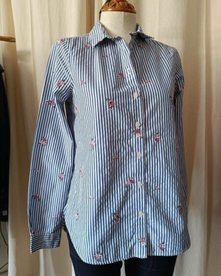 Chemise en coton brodée Springfield – taille 36