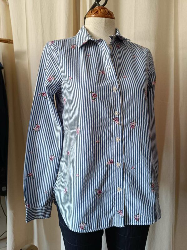 Chemise en coton brodée Springfield – taille 36