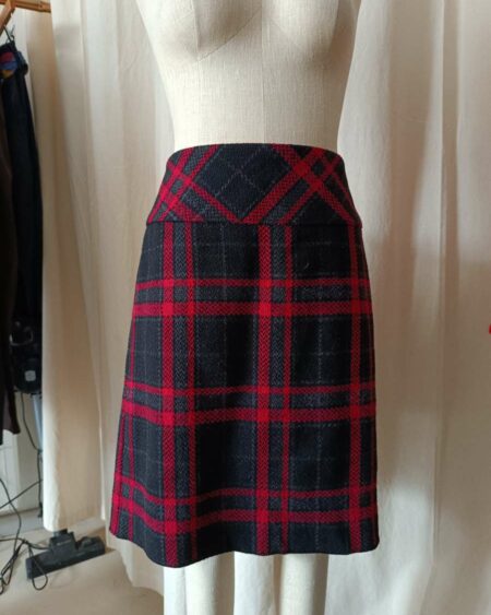 Jupe à carreaux BPC Collection – taille 40