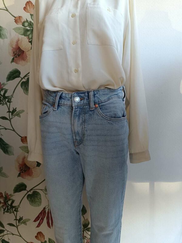 Jean bleu clair H&M – Coupe droite