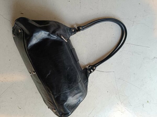 sac Lancaster noir cuir