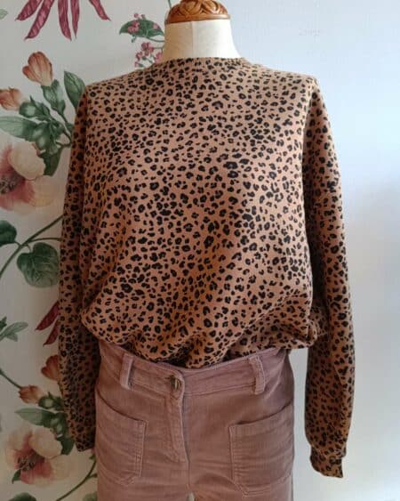 Sweat léopard – Promod – Taille 38/40