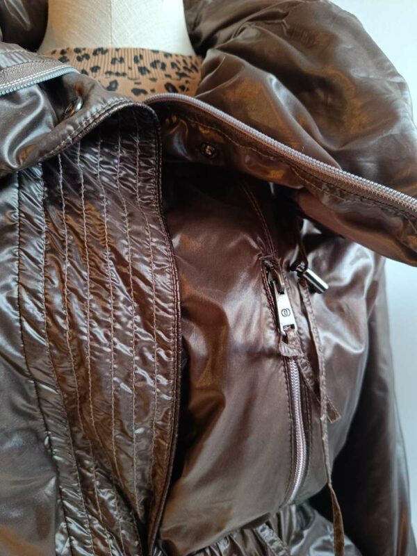 Veste imperméable matelassée – Marron – Taille 36