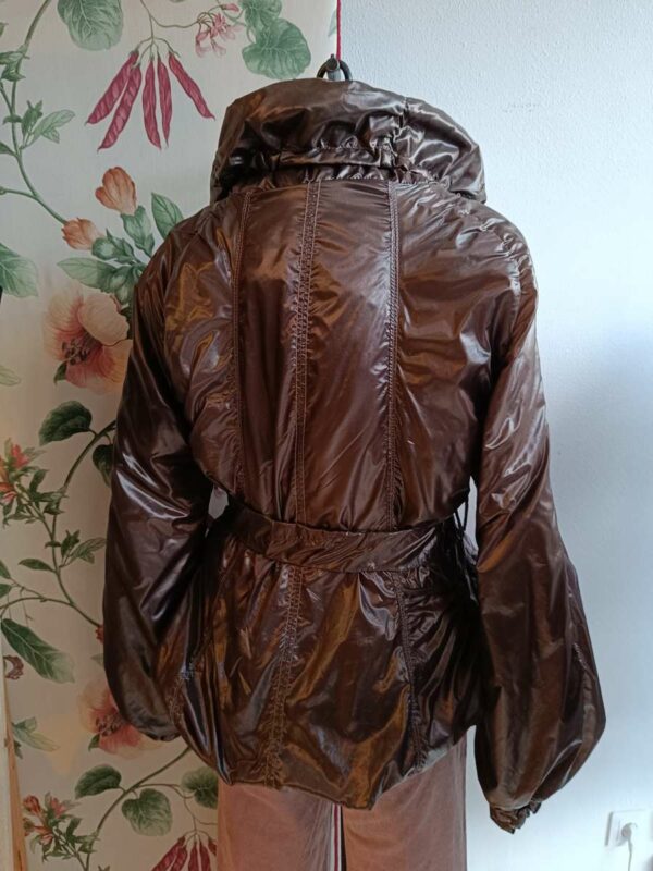 Veste imperméable matelassée – Marron – Taille 36