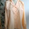 Chemisier vintage saumon Damart – Taille 38