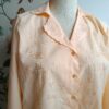 Chemisier vintage saumon Damart – Taille 38