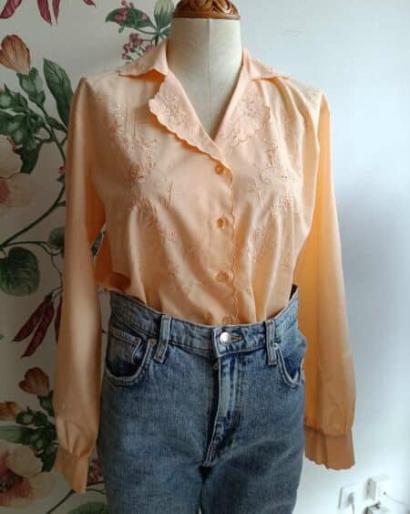 Jean mom taille haute bleu – Taille 42