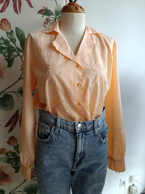 Jean mom taille haute bleu – Taille 42