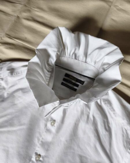 Chemise upcyclée blanche Rose & Marie – Taille 40/42