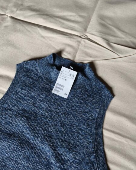 Jupe motif bleu Burton – Taille 38