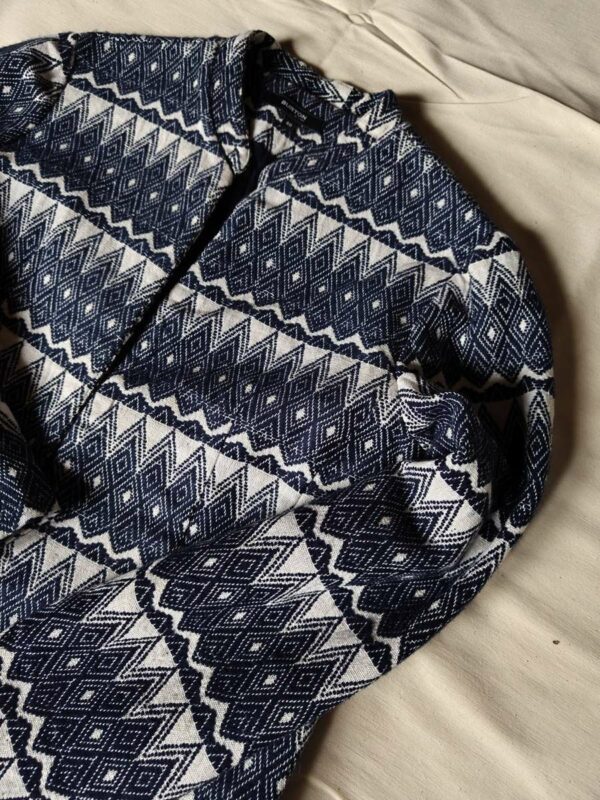 Veste à motifs bleus Burton – Taille 38/40