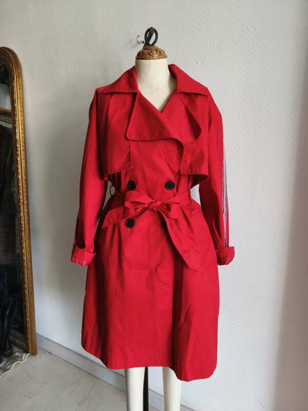 Trench rouge Stradivarius – Taille L (40/42)