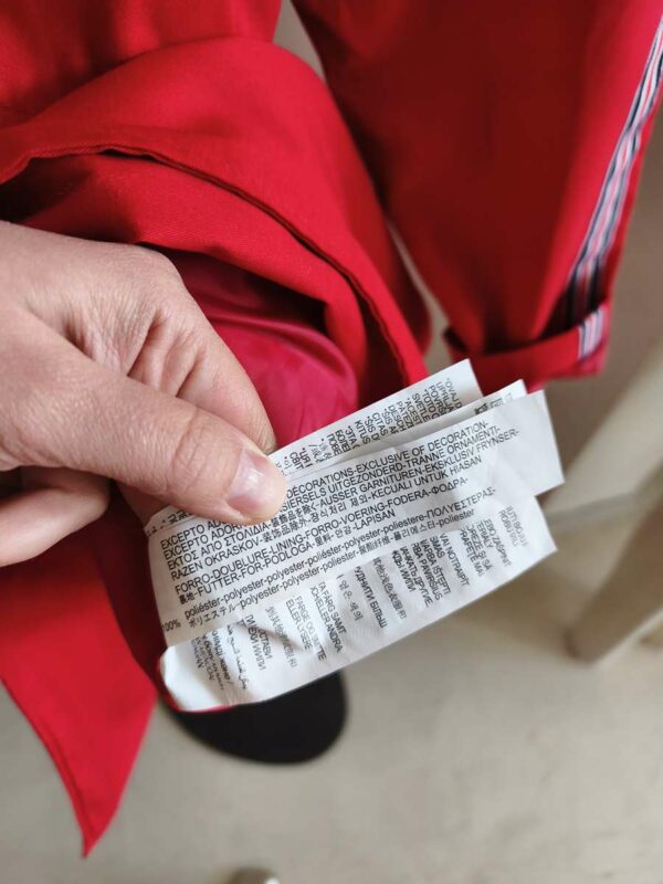 Trench rouge Stradivarius – Taille L (40/42)