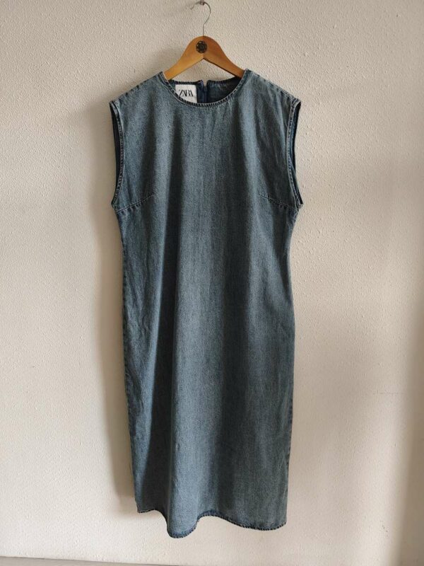 Robe longue en jean – Zara