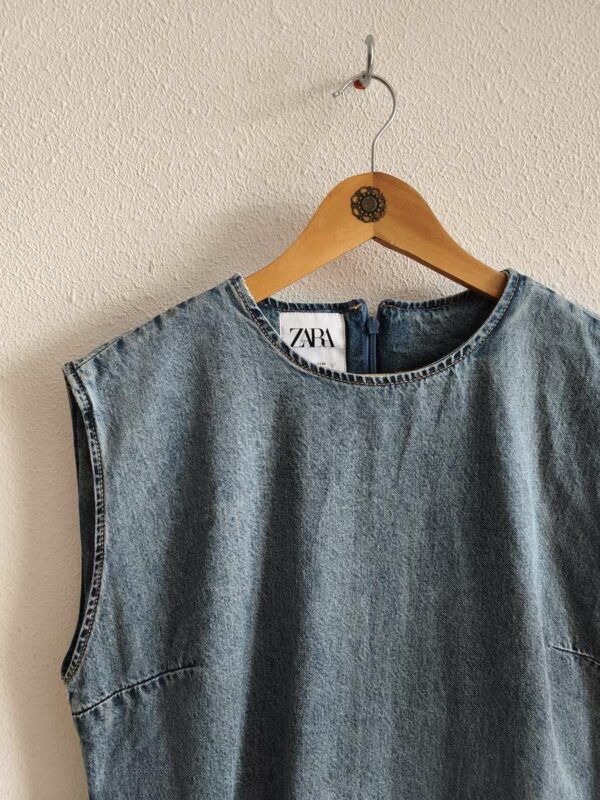 Robe longue en jean – Zara