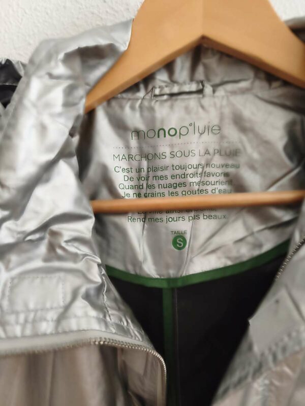 Imperméable gris argent – Monoprix